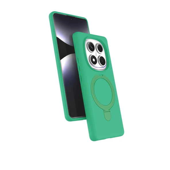 Xiaomi Redmi Note 14 Pro 5g Regal Magsafe Standlı Kapak - Yeşil ürün görseli 1