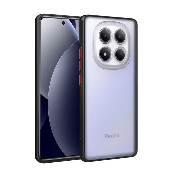 Xiaomi Redmi Note 15 Pro 4g Montreal Silikon Kapak - Siyah ürün görseli 1