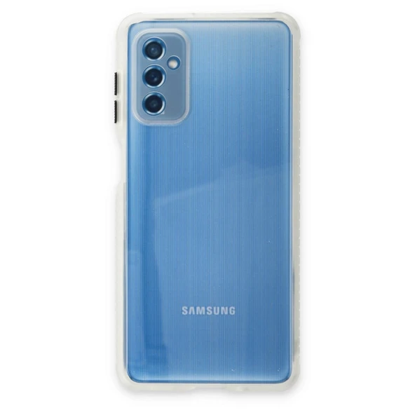 Samsung Galaxy M52 5g Kılıf Miami Şeffaf Silikon - Şeffaf ürün görseli 1