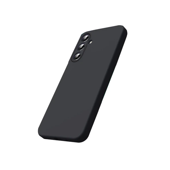 Samsung Galaxy A57 5g First Silikon - Siyah - Resim 2
