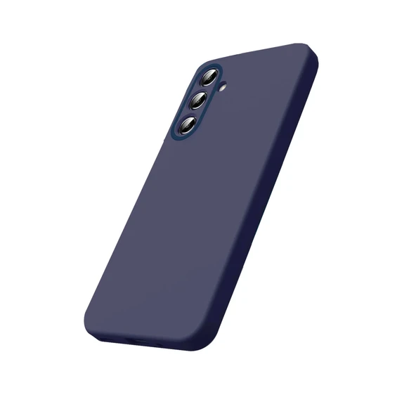 Samsung Galaxy A57 5g First Silikon - Lacivert - Resim 2
