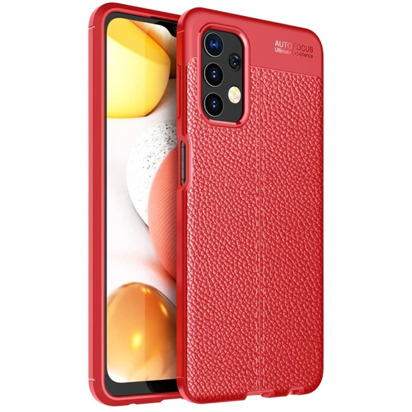 Samsung Galaxy A13 4g Kılıf Auto Focus Kapak - Kırmızı ürün görseli 1