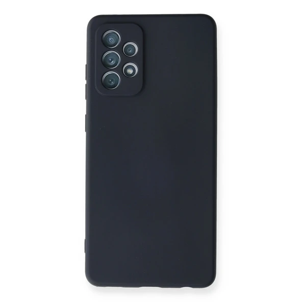 Samsung Galaxy A72 Kılıf Nano İçi Kadife Silikon - Lacivert ürün görseli 1