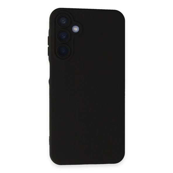 Samsung Galaxy A05S Kılıf Nano İçi Kadife Silikon - Siyah ürün görseli 1
