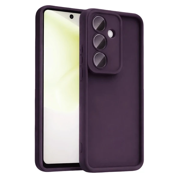 Samsung Galaxy A57 5g Viera Silikon - Mürdüm ürün görseli 1