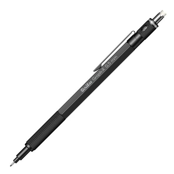 Scrikss Versatil Kalem Graph-X Metal 0.5 Mm Karışık Renk (16 Lı Stand) ürün görseli 1