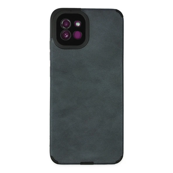 Samsung Galaxy A03 Kılıf Loop Deri Silikon - Lacivert ürün görseli 1