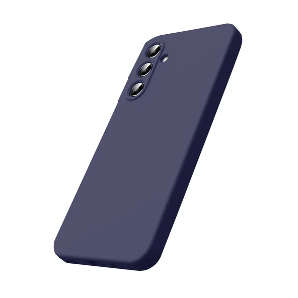 Samsung Galaxy S25 Fe First Silikon - Lacivert - Resim 2