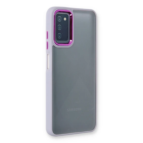 Samsung Galaxy A03s Kılıf Dora Kapak - Lila ürün görseli 1