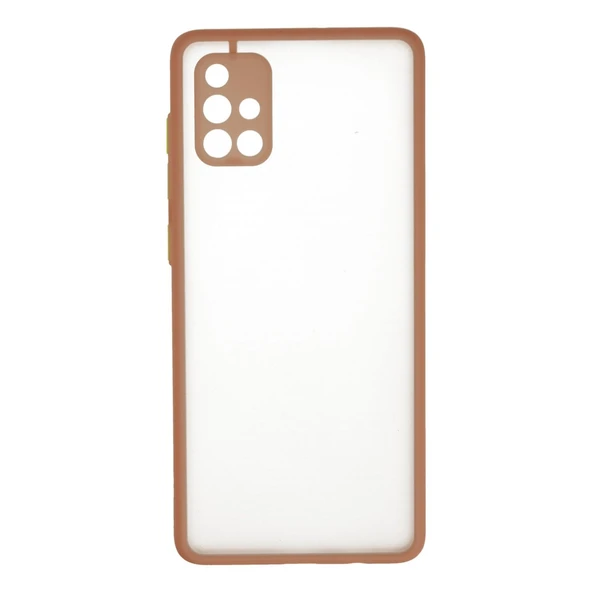 Samsung Galaxy A71 Kılıf Montreal Silikon Kapak - Pembe ürün görseli 1