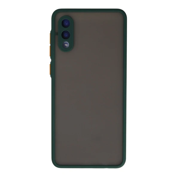 Samsung Galaxy A02 Kılıf Montreal Silikon Kapak - Yeşil ürün görseli 1