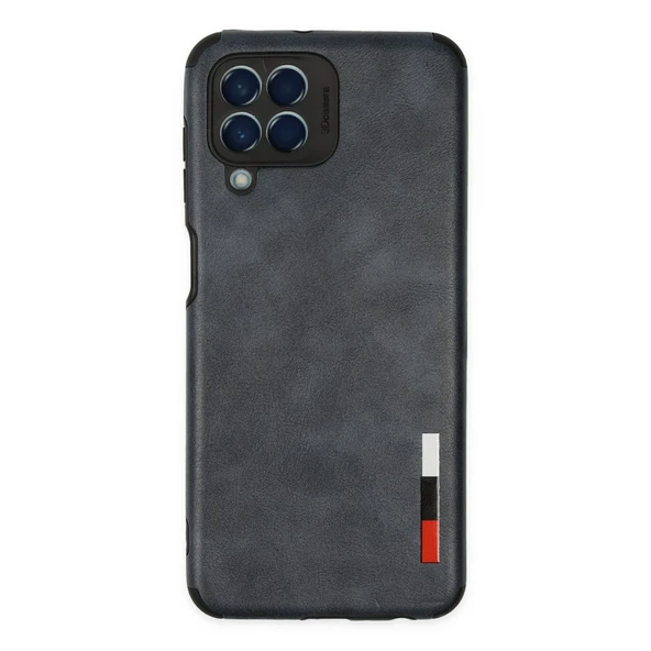 Samsung Galaxy M33 Kılıf Loop Deri Silikon - Lacivert ürün görseli 1