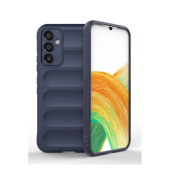 Samsung Galaxy A05S Kılıf Optimum Silikon - Lacivert ürün görseli 1