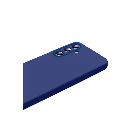 Samsung Galaxy S26 Plus First Silikon - Lacivert - Resim 3