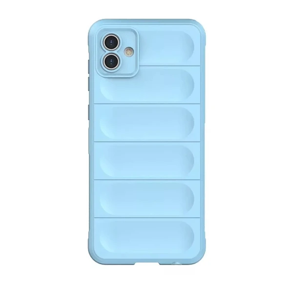Samsung Galaxy A05 Kılıf Optimum Silikon - Sky Blue ürün görseli 1