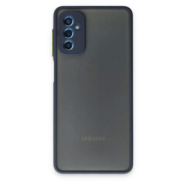 Samsung Galaxy M52 5g Kılıf Montreal Silikon Kapak - Lacivert ürün görseli 1