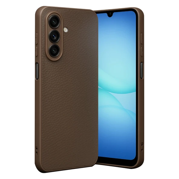 Samsung Galaxy A17 5g Thermax Silikon Kılıf - Kahverengi ürün görseli 1