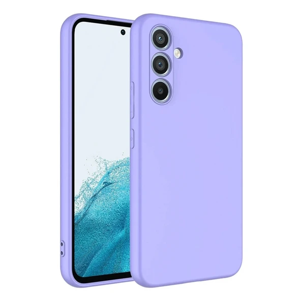 Samsung Galaxy A16 5g Kılıf First Silikon - Lila ürün görseli 1