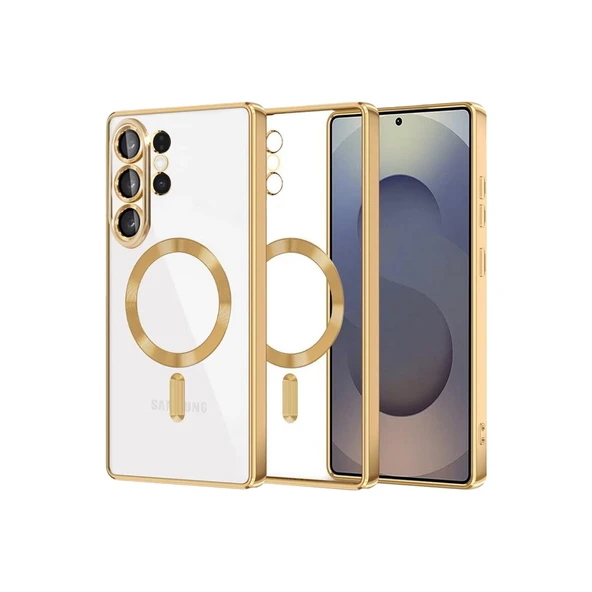 Samsung Galaxy S26 Ultra Kross Magneticsafe Kapak - Gold ürün görseli 1