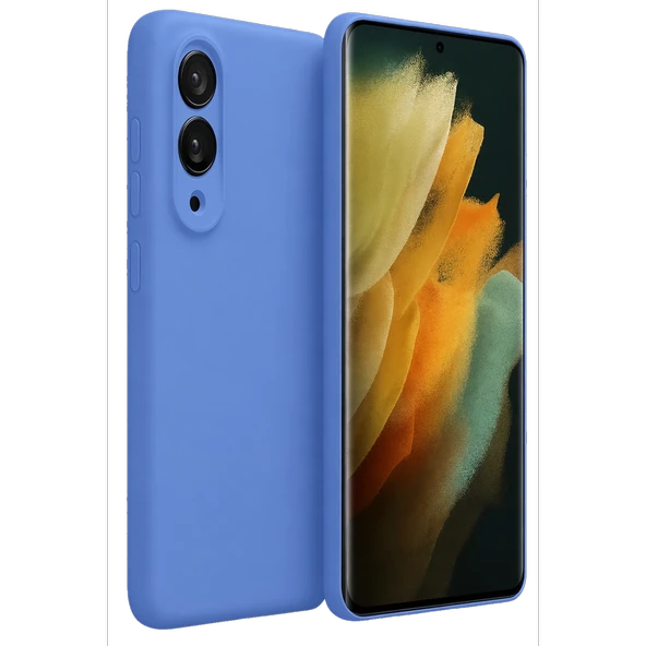 Samsung Galaxy S25 Edge First Silikon - Mavi ürün görseli 1