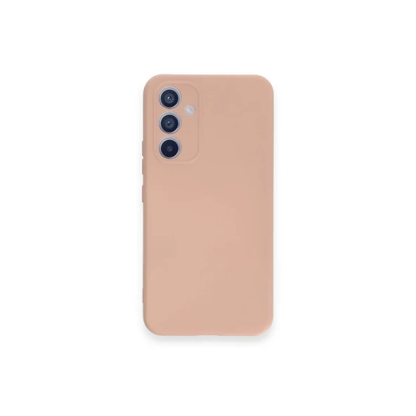 Samsung Galaxy A54 5g Kılıf Nano İçi Kadife Silikon - Pudra ürün görseli 1