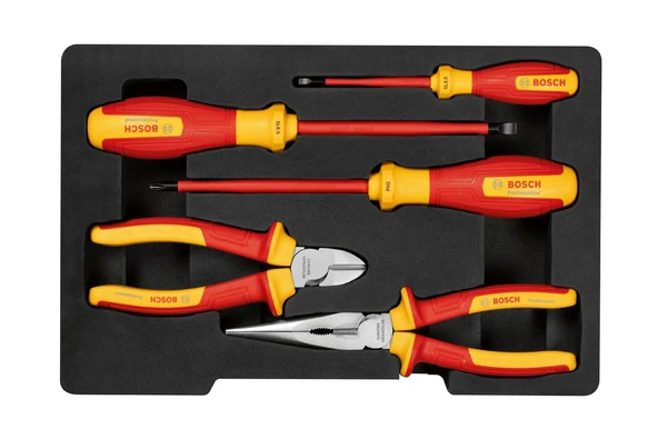 Bosch Profesyonel VDE El Aleti Seti 5 Parça ürün görseli 1