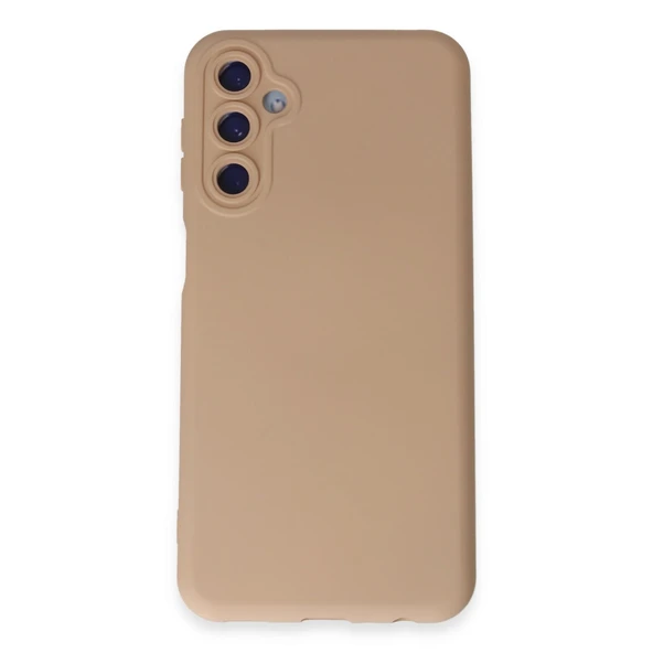 Samsung Galaxy M34 5g Kılıf Nano İçi Kadife Silikon - Pudra ürün görseli 1
