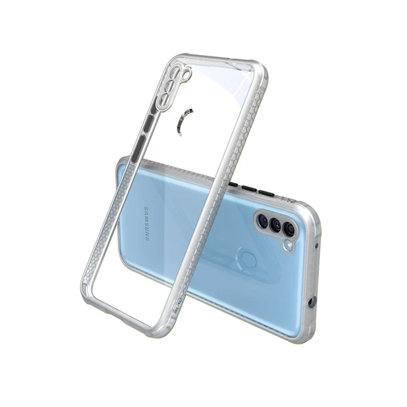 Samsung Galaxy A11 Kılıf Miami Şeffaf Silikon - Şeffaf ürün görseli 1