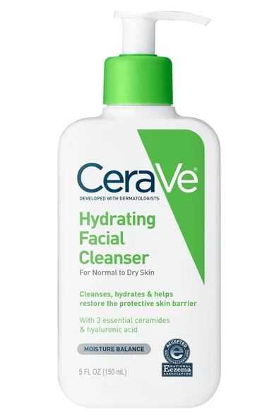 CeraVe Nemlendiren Yüz Temizleyici 150ML ürün görseli 1