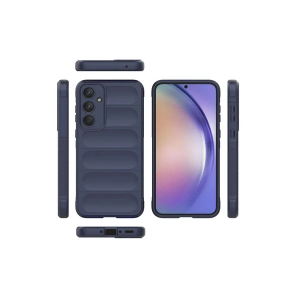 Samsung Galaxy S25 Fe Optimum Silikon - Lacivert - Resim 2