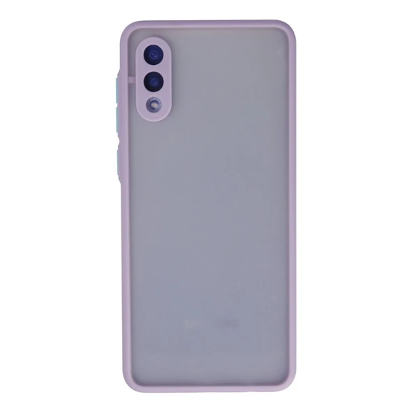 Samsung Galaxy A02 Kılıf Montreal Silikon Kapak - Mor ürün görseli 1