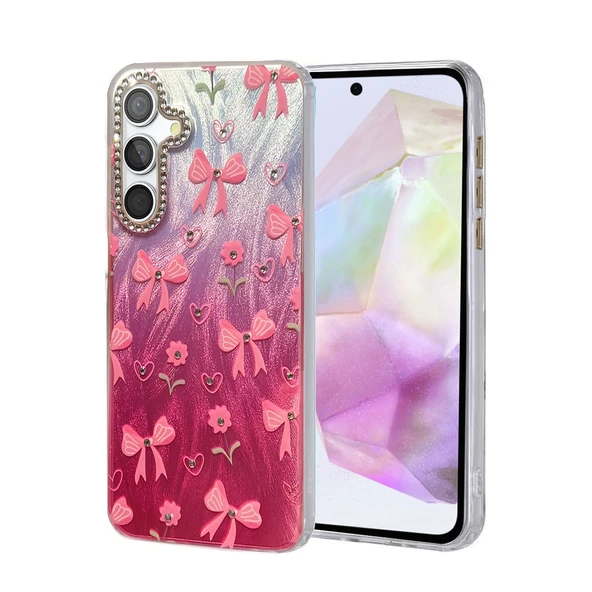 Samsung Galaxy A35 5g Kılıf Blade Aynalı Desenli Kapak - Desen 3 ürün görseli 1