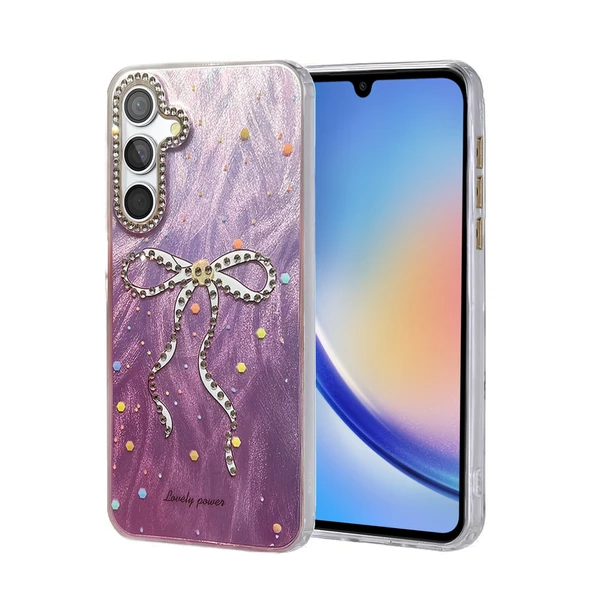 Samsung Galaxy A34 5g Kılıf Blade Aynalı Desenli Kapak - Desen 1 ürün görseli 1