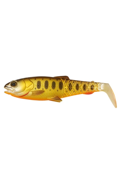 Craft Cannibal Paddletail 8.5 cm 7 gr  Suni Yem  Olive Hot Orange ürün görseli 1