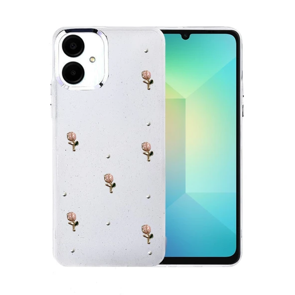 Samsung Galaxy A06 Fiyonk Desenli Kapak - Desen 6 ürün görseli 1