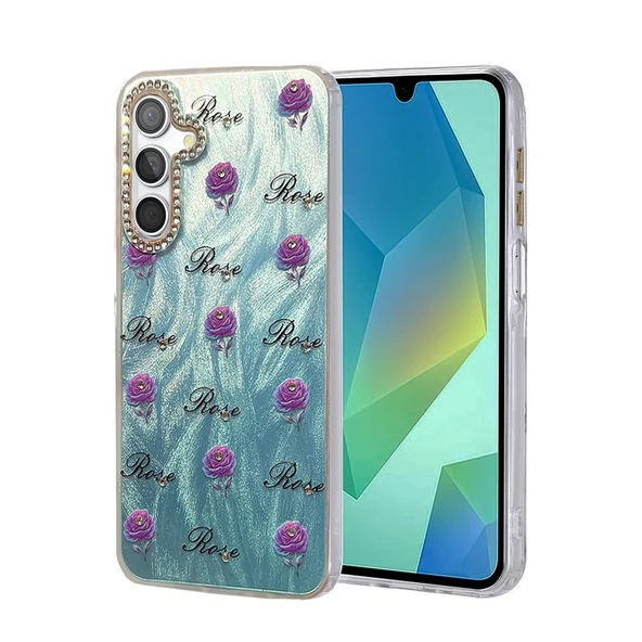 Samsung Galaxy A14 4g Kılıf Blade Aynalı Desenli Kapak - Desen 9 ürün görseli 1