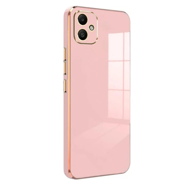 Samsung Galaxy A05 Kılıf Volet Silikon - Pembe ürün görseli 1