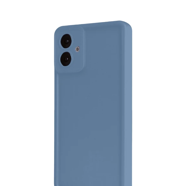 Samsung Galaxy A07 4g Viera Silikon - Mavi - Resim 2