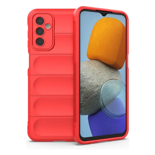 Samsung Galaxy M23 Kılıf Optimum Silikon - Kırmızı ürün görseli 1