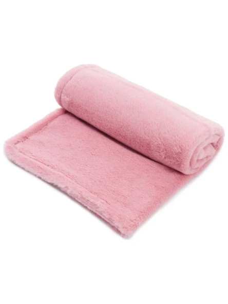 Pet Comfort Lodix  Toz Pembe Kedi ve Köpek Battaniyesi S 70x50cm ürün görseli 1
