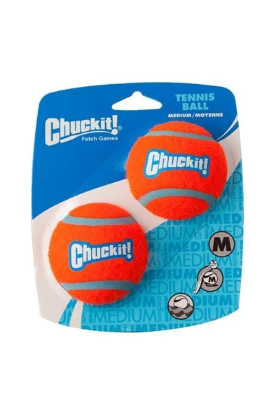 Chuckit! Tenis Köpek Oyun Topu 2'li Paket (Orta Boy) ürün görseli 1