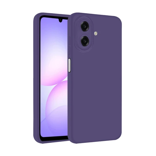 Samsung Galaxy A07 4g First Silikon - Mürdüm ürün görseli 1