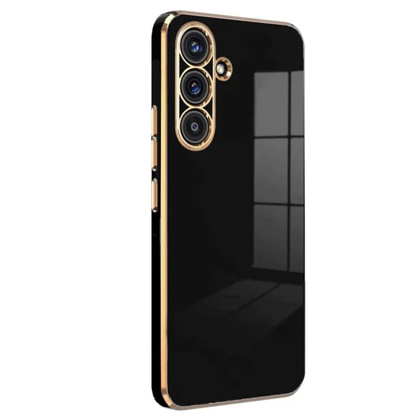 Samsung Galaxy A26 Kılıf Volet Silikon - Siyah ürün görseli 1