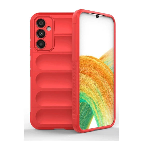 Samsung A36 Kılıf Optimum Silikon - Kırmızı ürün görseli 1