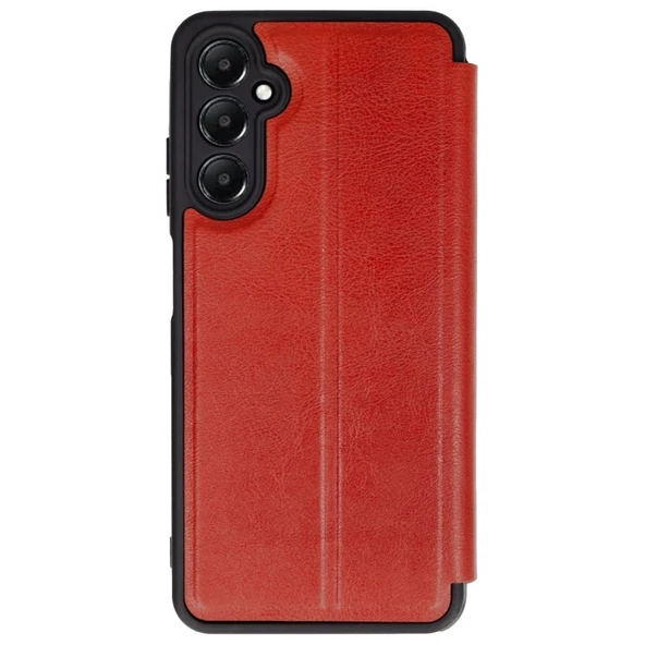 Samsung Galaxy A56 Kılıf Flip Cover - Kırmızı ürün görseli 1
