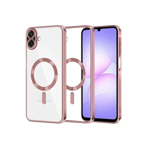 Samsung Galaxy A07 4g Kross Magneticsafe Kapak - Rose ürün görseli 1