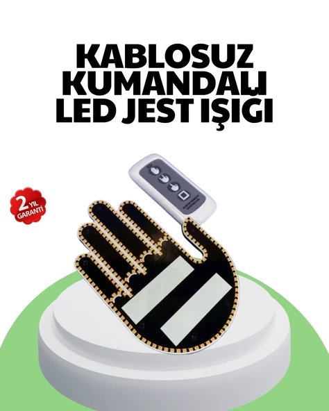203 Led li Yüksek Görünürlüklü Jest Işığı ürün görseli 1