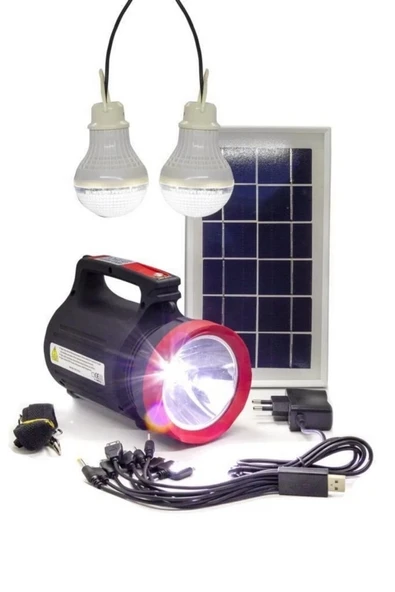 Gold Sılver Gs-330 Güneş Enerjili Solar Aydınlatma Sistemi ürün görseli 1