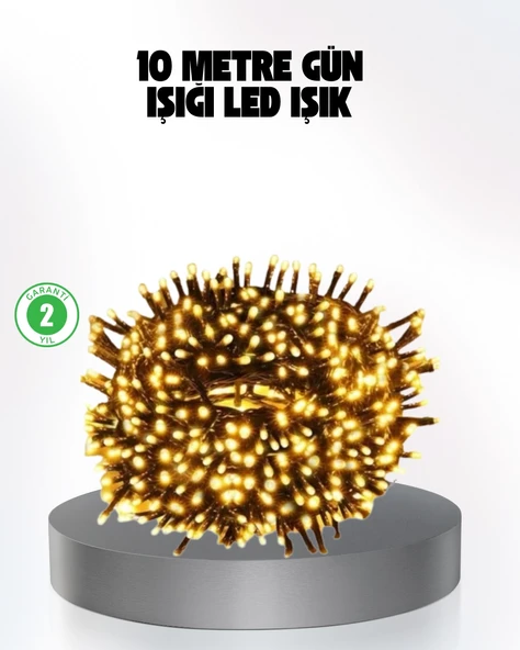 Animasyonlu Led Işıklı 10 Metre Uzaktan Kumandalı Dekoratif Işık ürün görseli 1