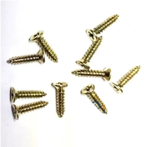 Klips, Menteşe, Ayak, Ağaç, Sunta Vidası 2,2x9,5mm - Sarı 1000 Adet ürün görseli 1